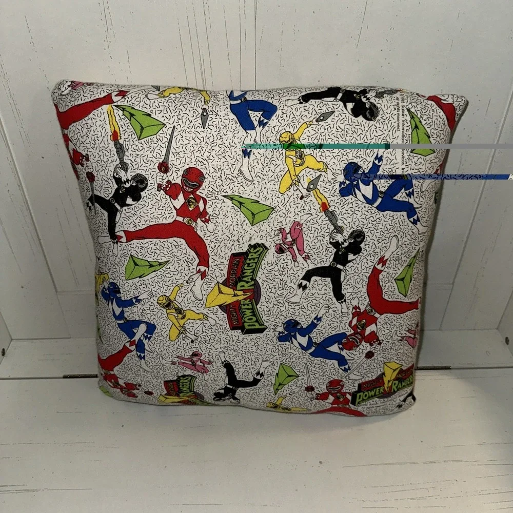 Mighty Morphin Power Rangers‎ Square Pillow 15